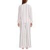 Lands' End Women's Cotton Poplin 2 Piece Pajama Set - Long Sleeve Top and Pants - 2 of 3
