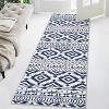 Washable Boho Vintage Area Rug, Low Pile Foldable Non-Slip Non-Shedding Indoor Floor Carpet for Bedroom Home Office - 3 of 4