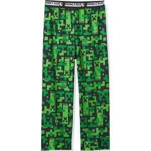 Minecraft Little/Big Boy's Lounge Pajama Pants - 1 of 4