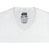 Seven Times Six Star Wars Womens' Darth Vader Does The Dumbo Ride V-Neck Graphic T-Shirt White - 3 of 4