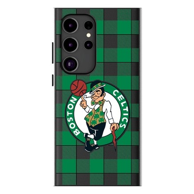Keyscaper NBA Eastern Conference Teams Plaid MagSafe Compatible Cell Phone Case for Samsung Galaxy