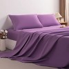 3/4 Pieces Brushed Microfiber Bed Sheet Set, 1800 Super Soft and Cozy Sheet Set - NTBAY - 4 of 4