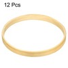 Unique Bargains Bamboo Handmade DIY Craft Wedding Dream Catcher Floral Hoops 12 Pcs - 3 of 3