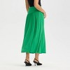 Women's Ruched Midi A-Line Skirt - A New Day™ - 2 of 3