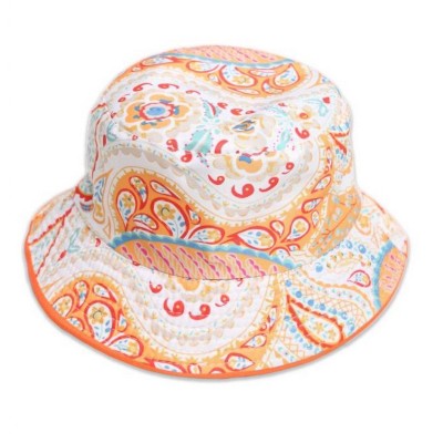 Women's Wo's Print Bucket Hat - Melissa Masse