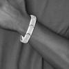 Black Bow Jewelry Men's 12.5mm Tungsten Polished & Scratch Finish Link Bracelet, 8.25 In - 4 of 4