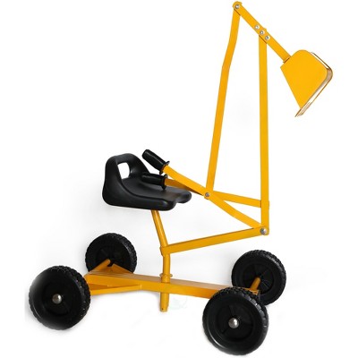 PLAYBERG Metal Sand Digger Toy Crane with wheels