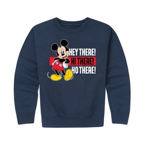 Boys' - Disney - Hey There Hi There Graphic Long Sleeve Fleece Sweatshirt - 1 of 4