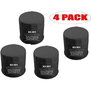 Oregon 83-301 (4 Pack) Oil Filter Replace Honda: 15400-679-023 15400-POH-305 - 1 of 1