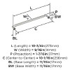 Amerock Collet Pull for Cabinets, Drawers, and Furniture - 3 of 4