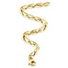 Pompeii3 Men's 14k Gold (19gram) or Platinum (31gram) 5.5mm Link Bracelet 8.25" - 3 of 4