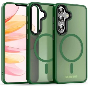 Entronix [Magnetic] Case Compatible with Galaxy S24 Plus - Translucent Frosted Matte - 1 of 4
