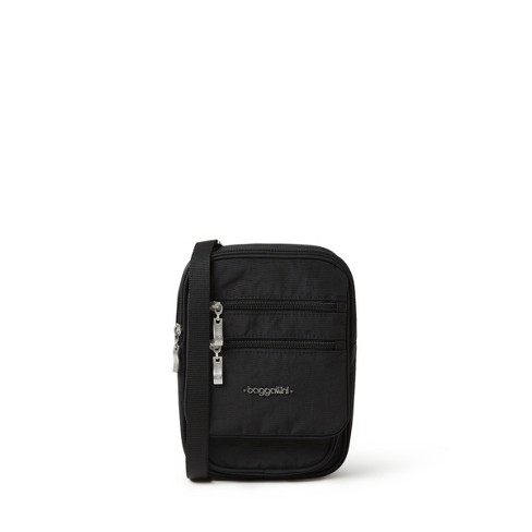 Baggallini Rfid Journey Crossbody Black sand Target