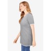 Woman Within Plus Size Layered-Look Tee - 4 of 4