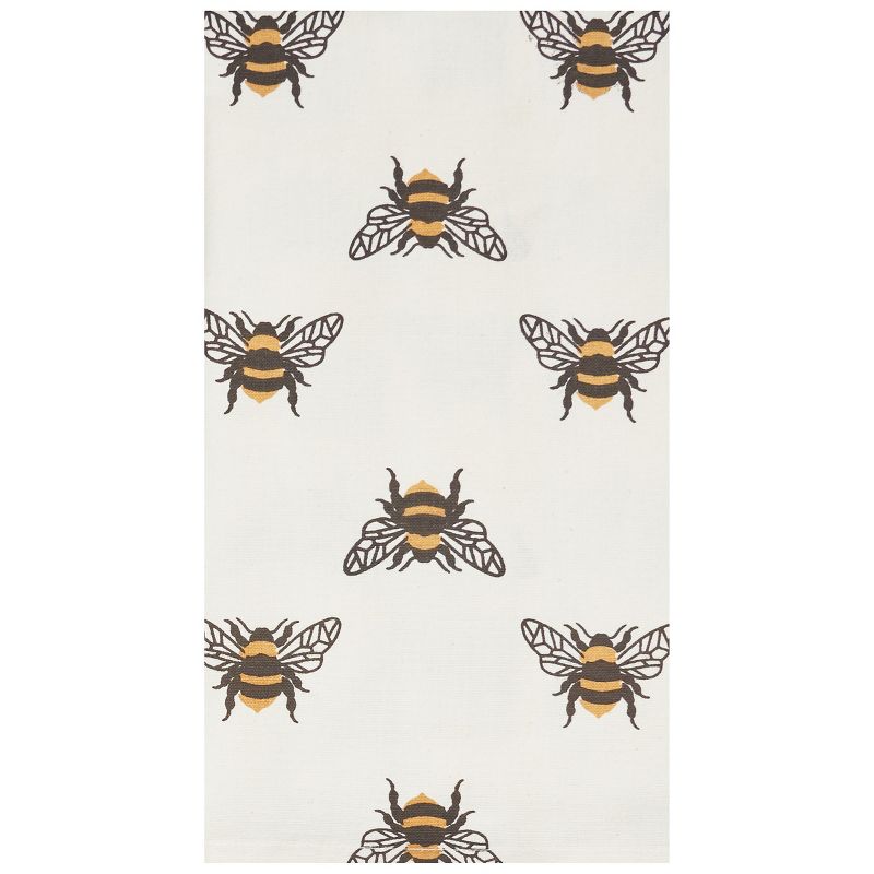 C&F Home Bumble Bee Printed Cotton Kitchen Towel, 1 of 6