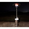 Aspect Living Patio Heater with LED Table 48,000 BTU Output Electronic Ignition System, With Wheels, Portable Propane Patio Heater - Stainless Steel - 4 of 4