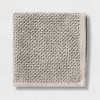 8pc 12"x12" Kids' Washcloth Set Gray - Pillowfort™ - 3 of 4