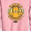Boys' - Garfield - University Graphic Long Sleeve Fleece Sweatshirt - 2 of 4