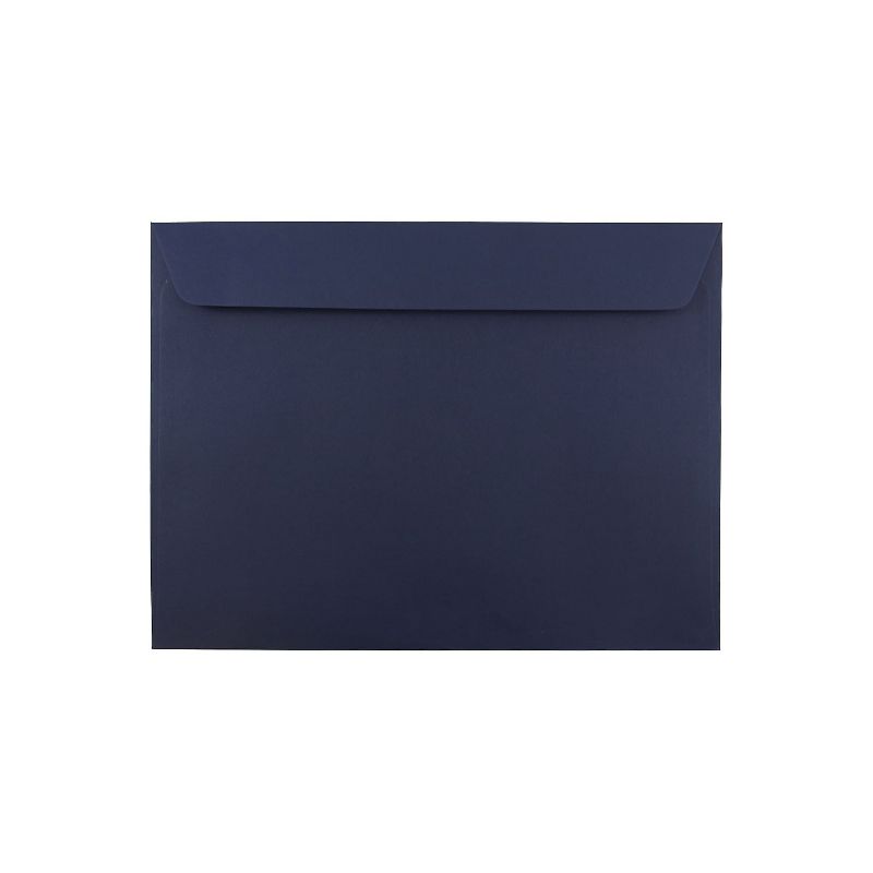 JAM Paper 9 x 12 Booklet Envelopes Navy Blue 25/Pack (263916011) , 1 of 5