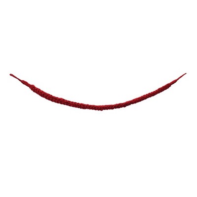Festive Red Woven Yarn Garland Set for Holiday Decor