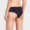 Women's Scallop Cut Cheeky Underwear - Auden™ Black Lip Print - 2 of 4