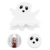 Unique Bargains Halloween Humorous Style Hair Clips 2.95" Length White 1 Pc - image 3 of 3