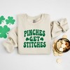 Simply Sage Market Women's Graphic Sweatshirt Pinches Get Stitches - 3 of 3
