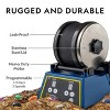 NATIONAL GEOGRAPHIC Rock Tumbler Kit with 3.Lb. Extra-Large Capacity, Rough Gemstones, Polishing Grit & Jewelry Fastenings - 2 of 4