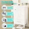 20-Inch Bathroom Vanity with Ceramic Sink, Soft-Close Doors & Drawers, Space-Saving Design for Small Bathroom, Modern Storage Cabinet with Organizer - 3 of 4