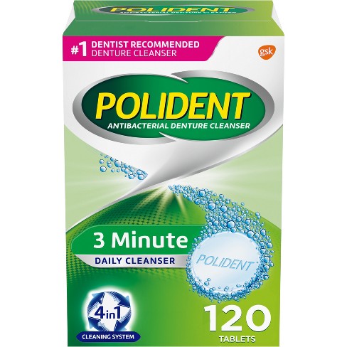 Polident Denture Cleaner Tablets - 120ct - image 1 of 4
