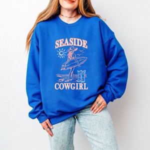 Simply Sage Market Seaside Cowgirl  Sweatshirt - 1 of 4