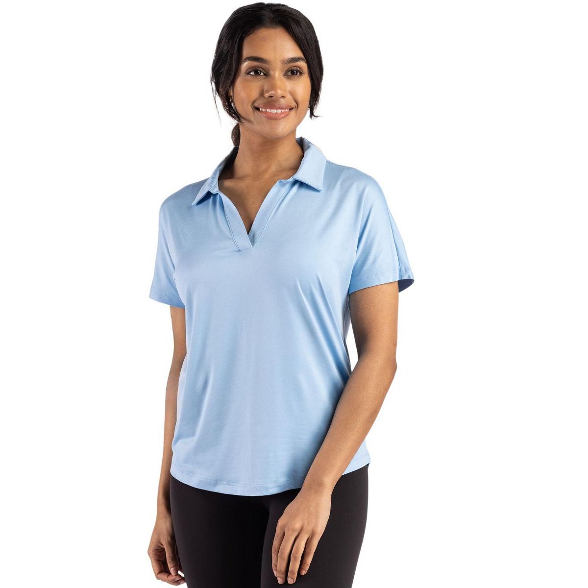 Cutter & Buck Coastline Epic Comfort Recycled Womens Dolman Polo