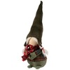 Northlight Gnome Girl with Plaid Outfit Christmas Figurine - 12.5" - 4 of 4
