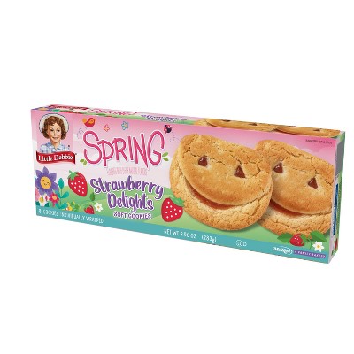 Little Debbie Spring Strawberry Delights Soft Cookies - 9.96oz/8ct