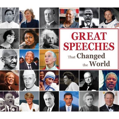 Great Speeches That Changed the World - by  Publications International Ltd (Hardcover)