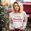 Simply Sage Market Women's Graphic Sweatshirt It's The Most Wonderful Time Of The Year - 2 of 4