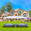 Karl Home | 10 ft. x 20 ft. White Water-Proof Outdoor Party Tent Without Sidewalls - 4 of 4