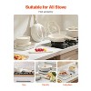 VEVOR 17 Piece Pots and Pans Set Nonstick, Detachable Handle Cookware, Space Saving Induction cookware set, Kitchen RV Cooking Sets, White - 3 of 4