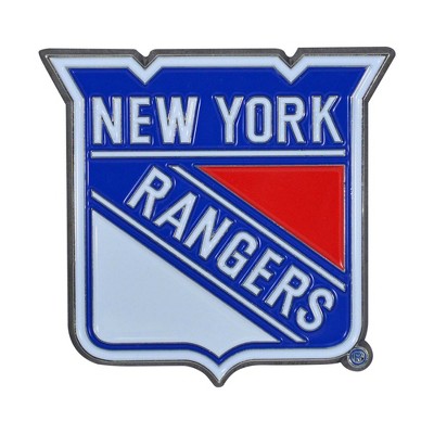 NHL New York Rangers 3D Metal Emblem