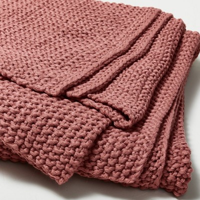 Casaluna Chunky Knit Throw Blanket Bedding Blanket Midweight Sweater Knit - Picture 23 of 33