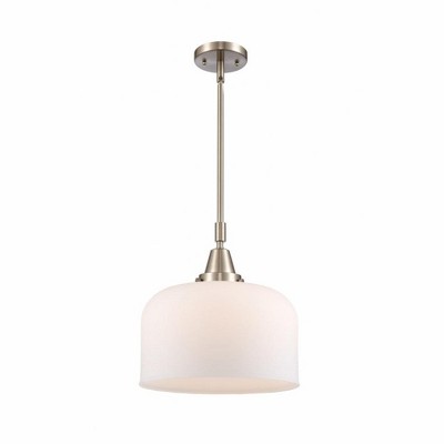 Bell - 1 Light Stem Hung Mini Pendant In Industrial Style-14.13 Inches Tall and 12 Inches Wide