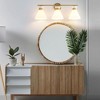 KAISITE 2-Light Farmhouse Glass Vanity Sconce - 4 of 4