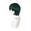 Unique Bargains Women's Wigs 12" Dark Green with Wig Cap - 2 of 4