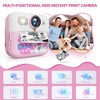 Contixo Kids Instant Print Camera, HD 1080P Digital Camera with 3 Rolls of Paper & 32G Card, 16X Zoom, Games & MP3, Camera for Kids Ages 3-12 - 3 of 4