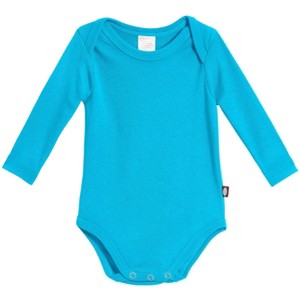 City Threads USA-Made Organic Cotton Super-Soft Long Sleeve Bodysuit - 1 of 4