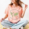 Simply Sage Market Women's What A Wonderful World Short Sleeve Garment Dyed Tee - 3 of 4