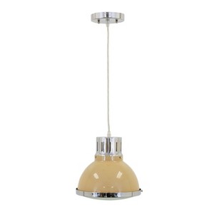 Yosemite Home Decor Harper Bay 1-Light Warm Sand Pendant - 1 of 4