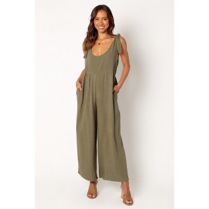 Petal and Pup Womens Ayla Linen Jumpsuit - 1 of 4