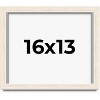 PosterPalooza | Barnwood Shadow Box White Picture Frame - UV Acrylic, Backing Board, Hanging Hardware - 2 of 4