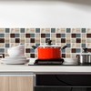 6 Sheets/set Kitchen Waterproof Oil-proof Wallpaper Removable PVC Decals Bathroom Stickers - 3 of 4